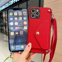 for iphone14 pro max Silicone Wallet bag Card Crossbody Chain