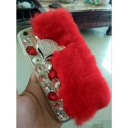 3D Glitter Diamond Soft Fox...