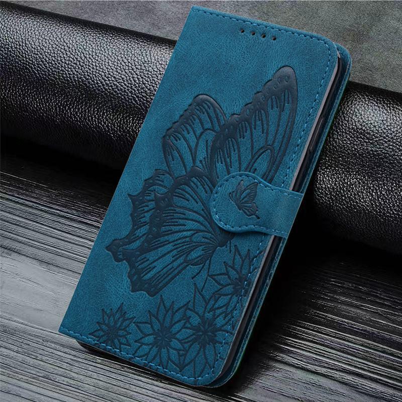 Butterfly Leather Phone Case For Samsung Galaxy A13 A14 A15 A23 A24 A25 A33 A34 A35 A52 A53 A54 A55 A72 Wallet Bags Flip Cover