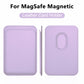 For Magsafe Magnetic Leather Slot Card Holder Wallet Case For iPhone 16 15 14 Pro Max 13 12 11 For Samsung S23 Ultra Accessories