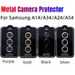 Metal Camera Protector For Samsung A54 A34 A14 A24 Camera Cover Metal Lens Glass Ring