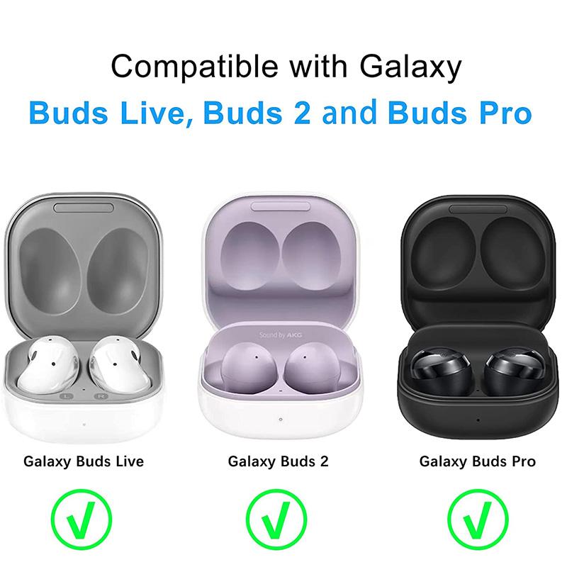 Luxury Earphone Case For Samsung Galaxy Buds Pro Live 2 Case Switch Buckle Armor Cover For Galaxy Buds 2 Live Pro FE Earpods Fundas