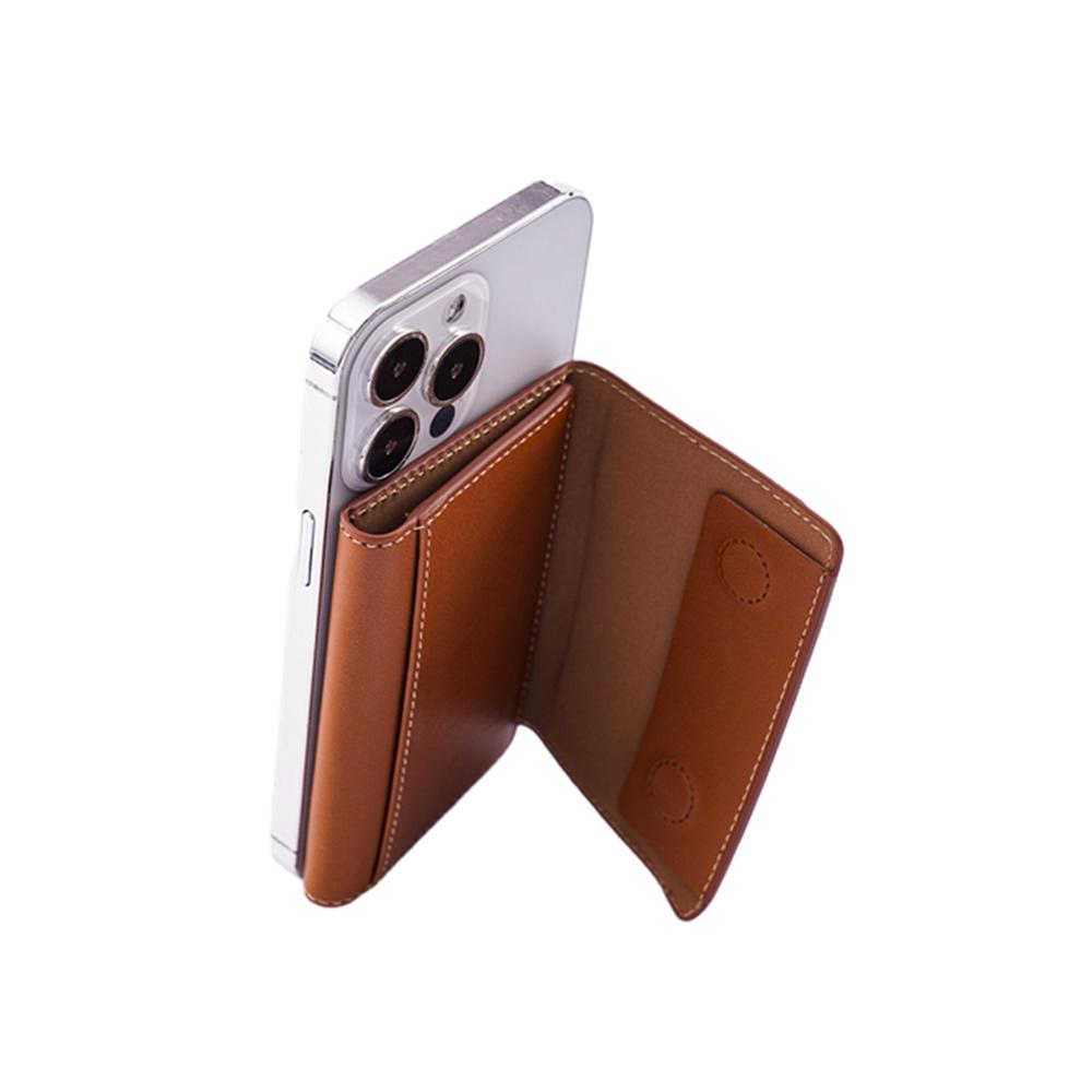 Flip Leather Wallet Case For iPhone 16 15 14 13 12 11 Samsung Strong Magnetic Magsafe Card Holder Wallets Stand Multiple Card Slots