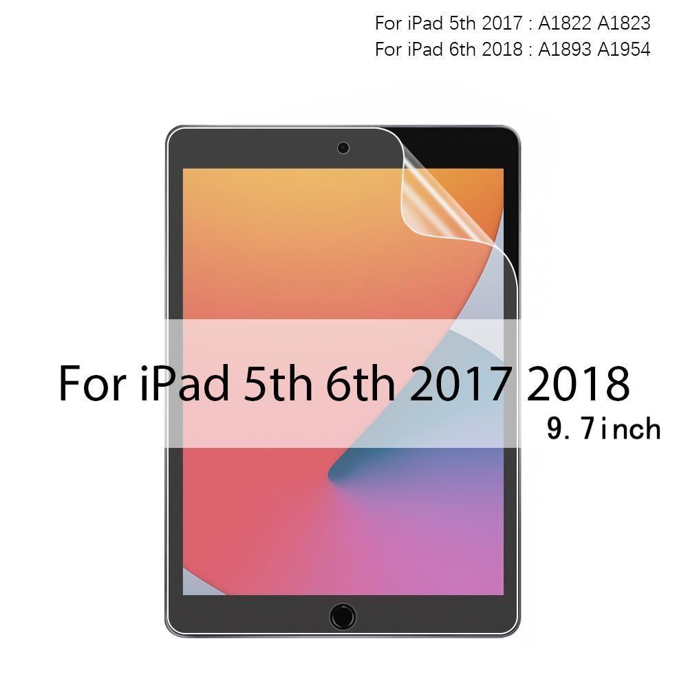 1 Piece Write Paper Film, with Locating Line, Easy to Install Screen Protector For Ipad Pro 13 12.9 11 2024 M4 Air 4 5 3 10th 9th 8th 7th Generation Mini 6 Matte Matte PET Film