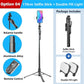 1750mm Wireless Selfie Stick Tripod Stand Foldable Monopod With Led Light For Smartphones Balance Steady Shooting Live