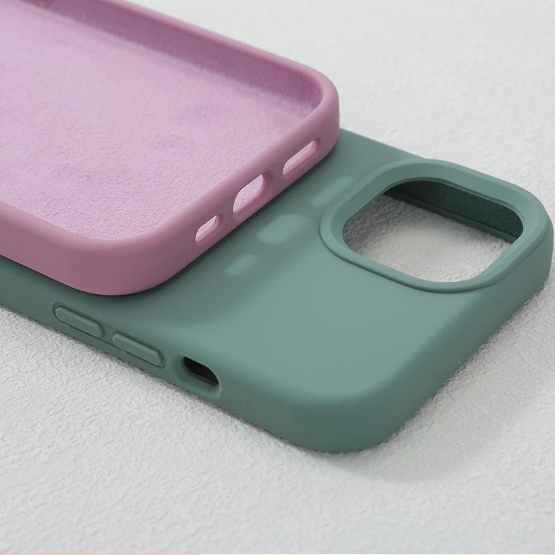 Strong Magnetic Case for iPhone 16 15 14 13 Pro Max, Compatible with MagSafe, Soft Liquid Silicone Shockproof Phone Case with Microfiber Lining