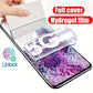 [Support Fingerprint] 1 Piece HD Soft Hydrogel Film Screen Protector For Samsung Galaxy S24 Ultra S23FE S22 S21 S20 S10 S9 S8 Note20 Note10 A14 A15 A24 A25 A34 A35 A54 A55 A73 (Not Tempered Glass)