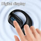 Wireless Earphone Bluetooth Bone Conduction Headphones Ear Hook LED Display Surround Sound