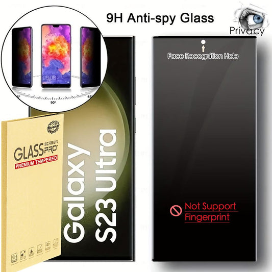 For Samsung Galaxy S24 S23 S22 Ultra Privacy Screen Protector, High Definition, 9H Anti-Spy Glass, Scratch Resistant, HD Clarity, Easy Installation Phone Accessories