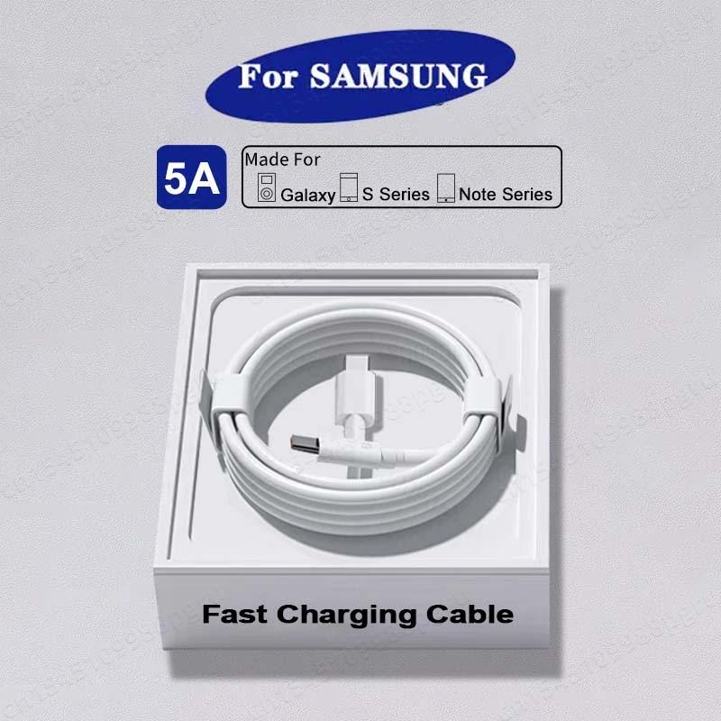 PD 45W USB C Kabel für Samsung Galaxy S20 S21 S22 S23 S24 Ultra Note 10 5G 20 A53 A54 Superschnelles Lade-USB-Typ-C-Datenkabel