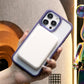 Large Hole Transparent Magnetic Suction Phone Case For iPhone 15 14 13 12 11 Plus Pro Max Soft TPU Back Cover