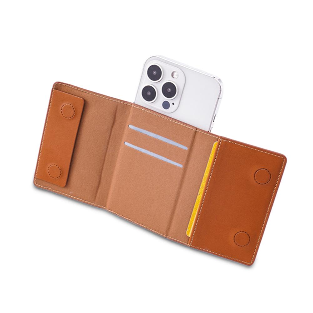 Flip Leather Wallet Case For iPhone 16 15 14 13 12 11 Samsung Strong Magnetic Magsafe Card Holder Wallets Stand Multiple Card Slots