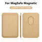 For Magsafe Magnetic Leather Slot Card Holder Wallet Case For iPhone 16 15 14 Pro Max 13 12 11 For Samsung S23 Ultra Accessories