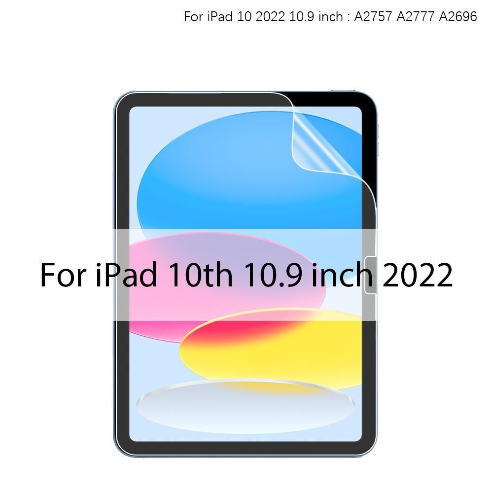 1 Piece Paper-Feel Screen Protector For Ipad Pro 13 12.9 11 2024 M4 Air 4 5 3 10th 9th 8th 7th Generation Mini 6 Matte Matte PET Film, Anti-Glare, 3H Hardness