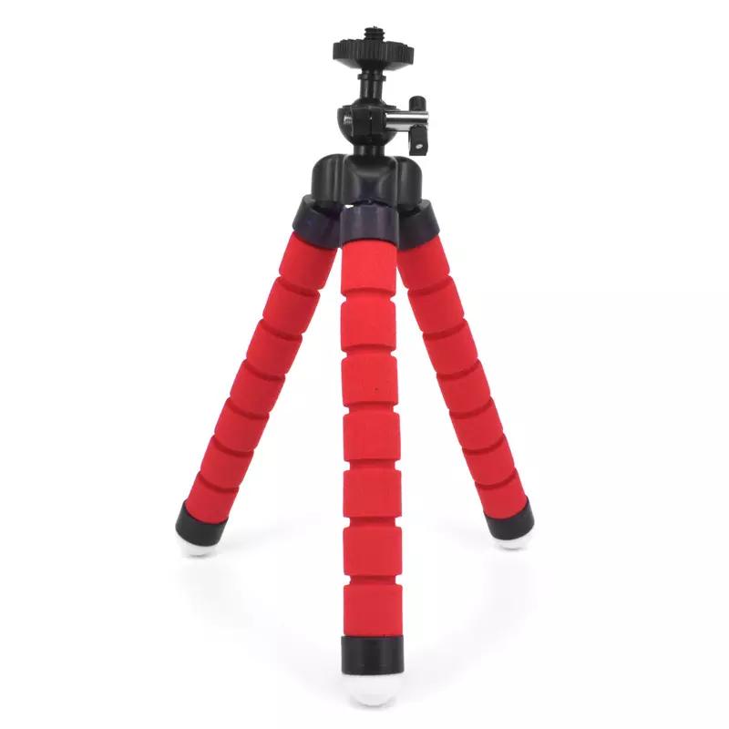 Mini Flexible Sponge Octopus Tripod For IPhone xiaomi bendable Mobile Phone Smartphone Tripod For Gopro 8 7 Camera