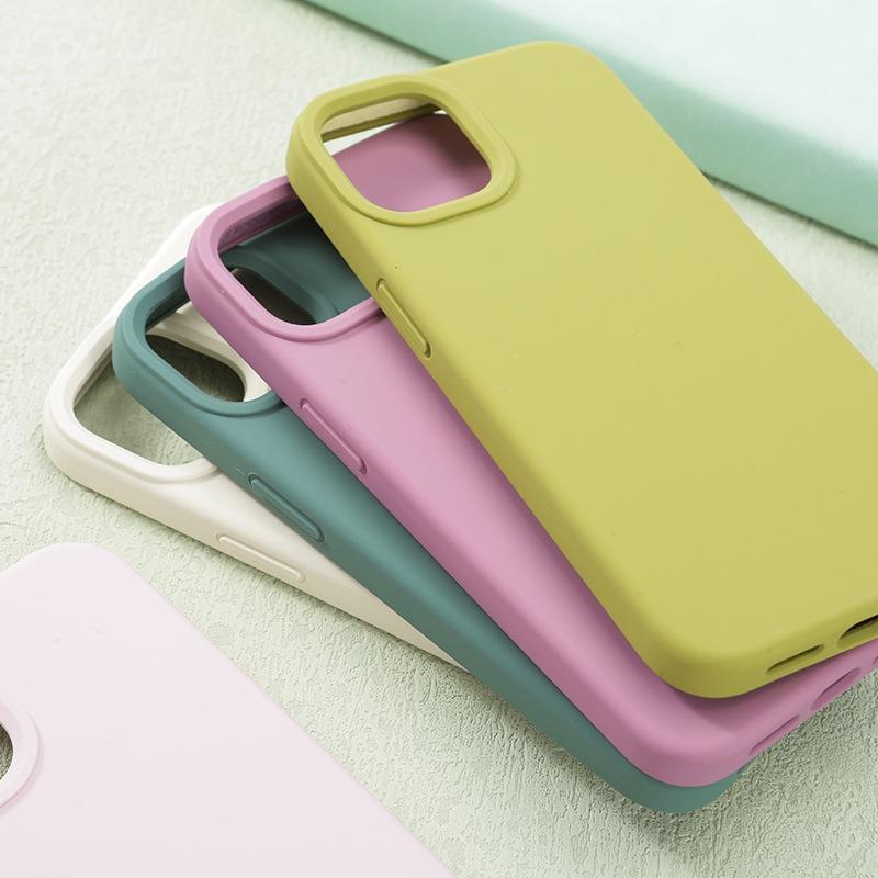 Strong Magnetic Case for iPhone 16 15 14 13 Pro Max, Compatible with MagSafe, Soft Liquid Silicone Shockproof Phone Case with Microfiber Lining