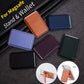 Strong Magnetic Folding Wallet Card Bag Holder Leather Case for Magsafe iPhone 16 15 14 13 Pro Max 12 Mini Plus Magnetic Stand Cover