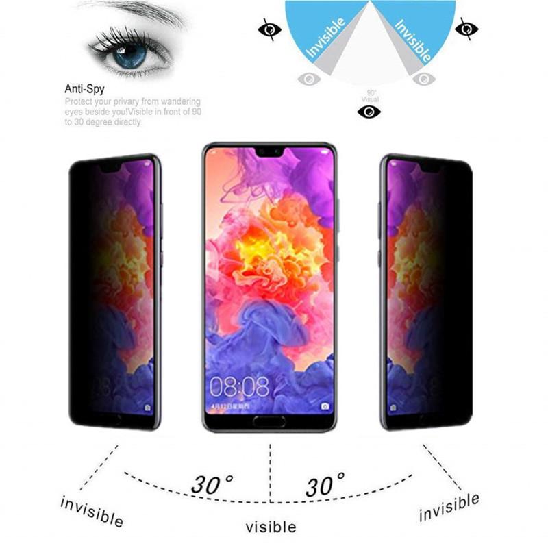 2 Pieces Privacy Full Cover Private Screen Protector Glass Tempered Films For Samsung S24Ultra S24FE S23 S21 Ultra Note20 S22Ultra A05 A55 A54 A35 A34 A25 A24 A15 A14 Anti-spy Glass