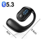 Wireless Earphone Bluetooth Bone Conduction Headphones Ear Hook LED Display Surround Sound