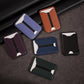 Strong Magnetic Folding Elasticity Wallet Card Bag Holder Leather Case for Magsafe iPhone 16 15 14 13 Pro Max 12 Mini Plus Magnetic Elastic Stand Cover