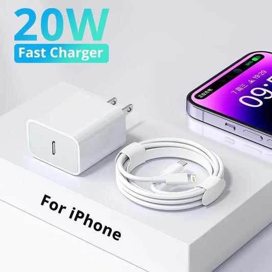 Original PD 20W Fast Charger For iPhone 14 13 12 11 Pro Max Plus Fast Charging Type C USB C Chargers Phone Accessories