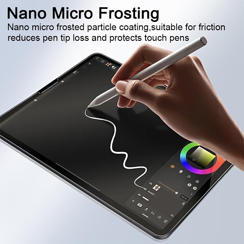 1 Piece Write Paper Film, with Locating Line, Easy to Install Screen Protector For Ipad Pro 13 12.9 11 2024 M4 Air 4 5 3 10th 9th 8th 7th Generation Mini 6 Matte Matte PET Film