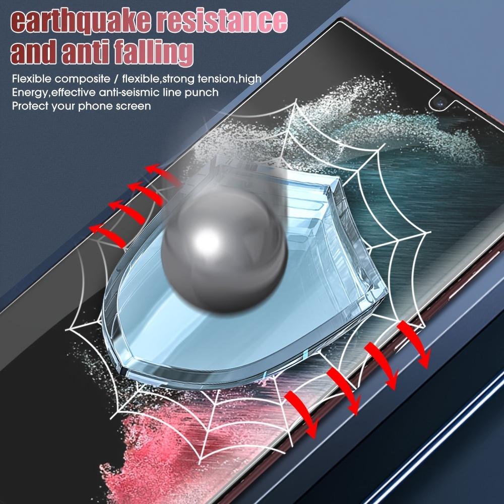 [Support Fingerprint] 1 Piece Matte Soft Hydrogel Film Screen Protector For Samsung Galaxy S24 Ultra S23FE S22 S21 S20 S10 S9 S8 Note20 Note10 A14 A15 A24 A25 A34 A35 A54 A55 A73 Anti-fingerprints (Not Tempered Glass)