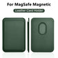 For Magsafe Magnetic Leather Slot Card Holder Wallet Case For iPhone 16 15 14 Pro Max 13 12 11 For Samsung S23 Ultra Accessories