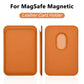 For Magsafe Magnetic Leather Slot Card Holder Wallet Case For iPhone 16 15 14 Pro Max 13 12 11 For Samsung S23 Ultra Accessories