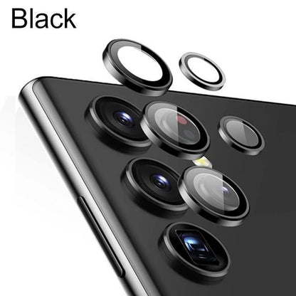 For Samsung S24 S23 S22 Ultra Camera Lens Protector Aluminum Alloy Metal Tempered Glass Camera Film For S24Plus S23 Plus S23FE