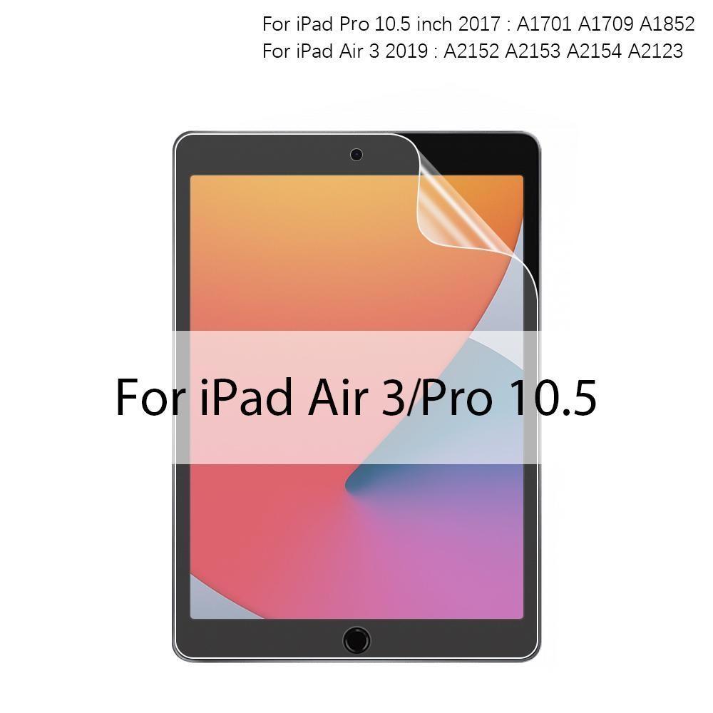 1 Piece Paper-Feel Screen Protector For Ipad Pro 13 12.9 11 2024 M4 Air 4 5 3 10th 9th 8th 7th Generation Mini 6 Matte Matte PET Film, Anti-Glare, 3H Hardness