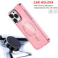 Glitter Shining Case For iPhone 16 15 14 13 12 11 Pro Max Plus Magsafe Plating Wireless Charging Bling Cover Back Shell Girls